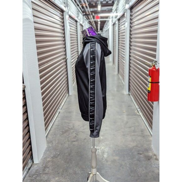 Nike men's small black grey zip up hoodie - Picture 7 of 7